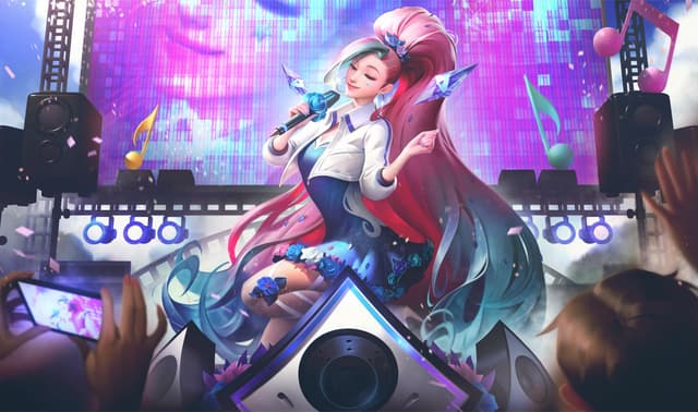 K/DA ALL OUT 세라핀 떠오르는 별